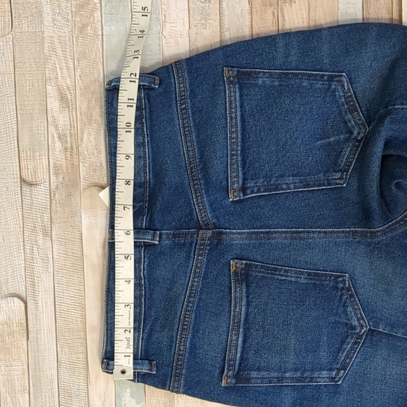 NWT Asos raw hem super high rise jeans - Picture 5 of 10